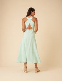 Mint Green Reign Midi Dress