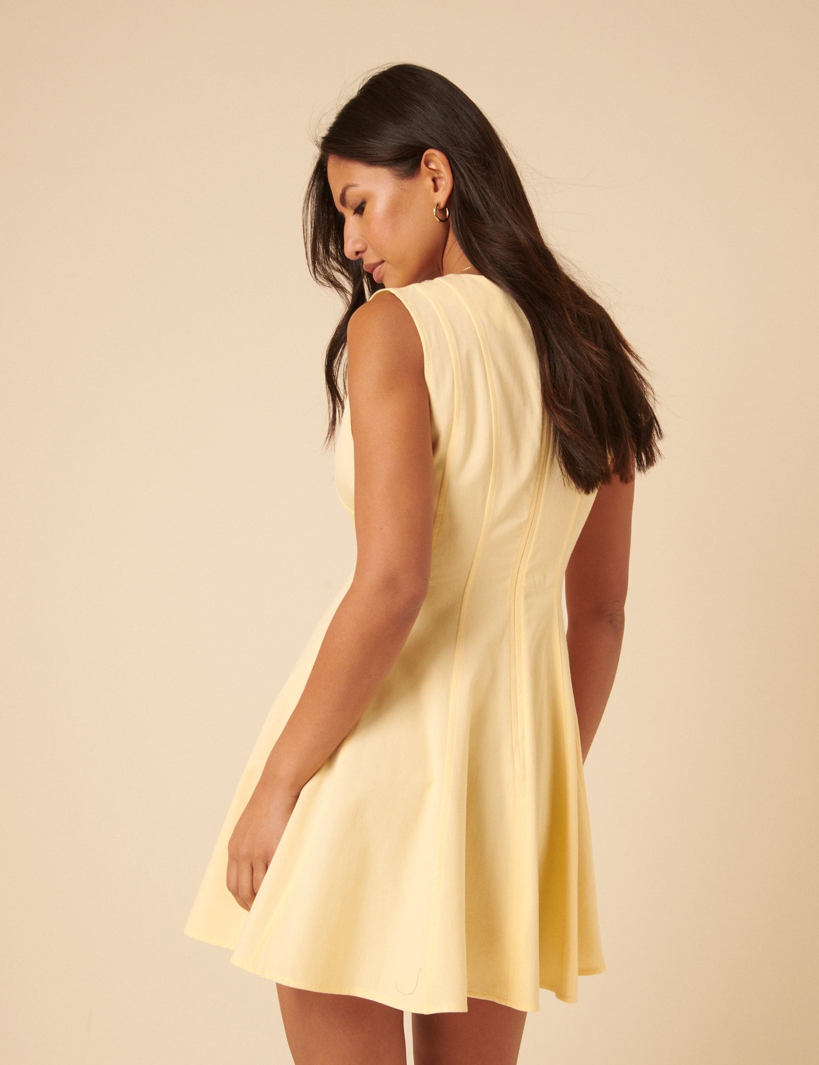 Butter Yellow Brynn Mini Dress