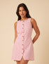 Pink Peri Mini Dress