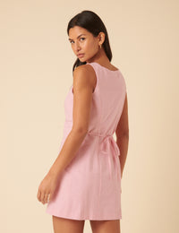 Pink Peri Mini Dress