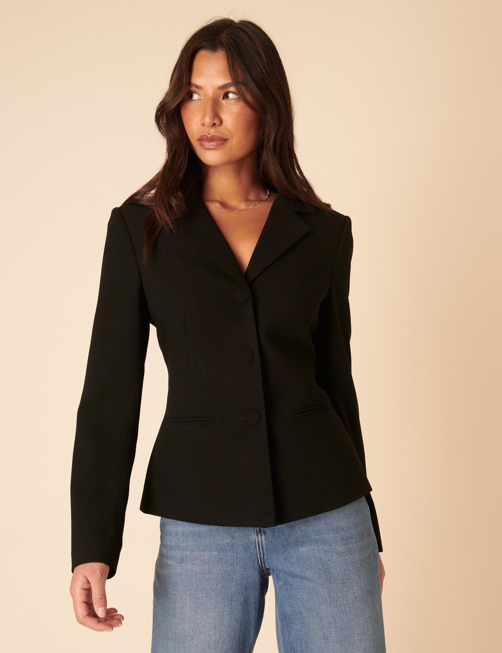 Black Tailored Blazer