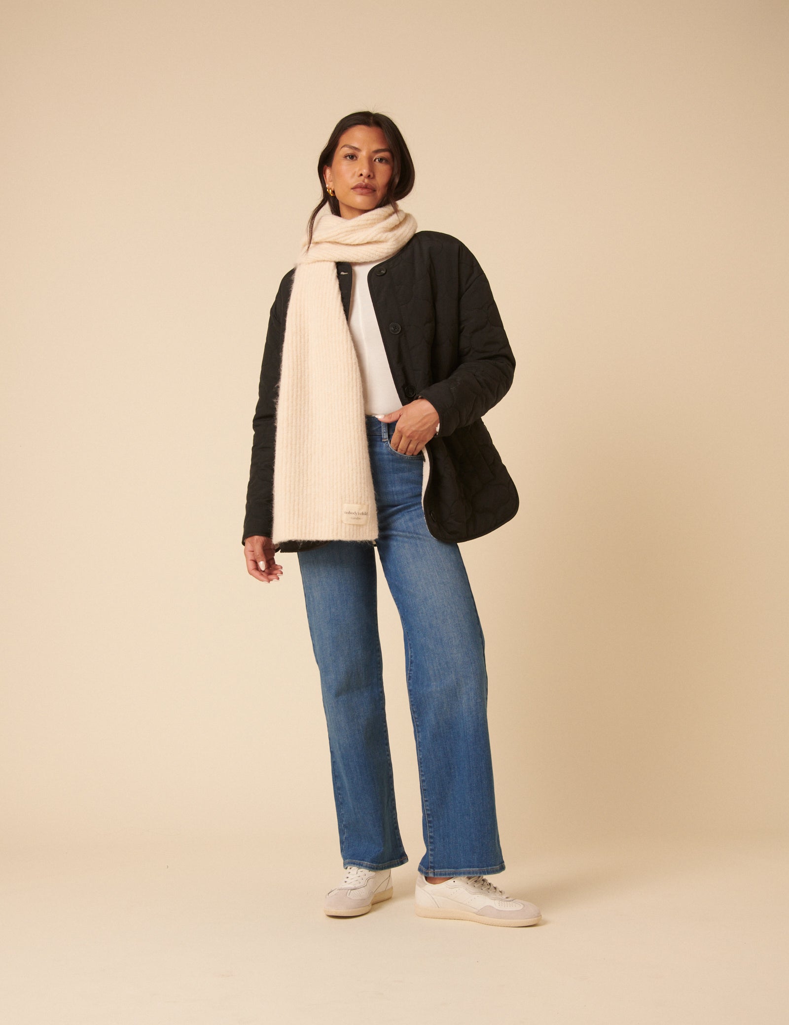 ジャケット・アウター Quolt Clothing reversible blouson Black Reversible Borg Qulited Jacket