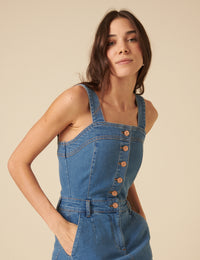 Blue Denim Aster Jumpsuit