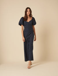 Navy Spotty Zoe Jumpsuit