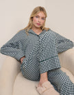 Forest Green Check Pyjama Trousers