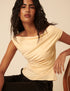 Twist Detail Jersey Top