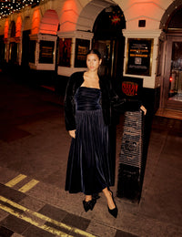 Black Faux Fur Cropped Jacket