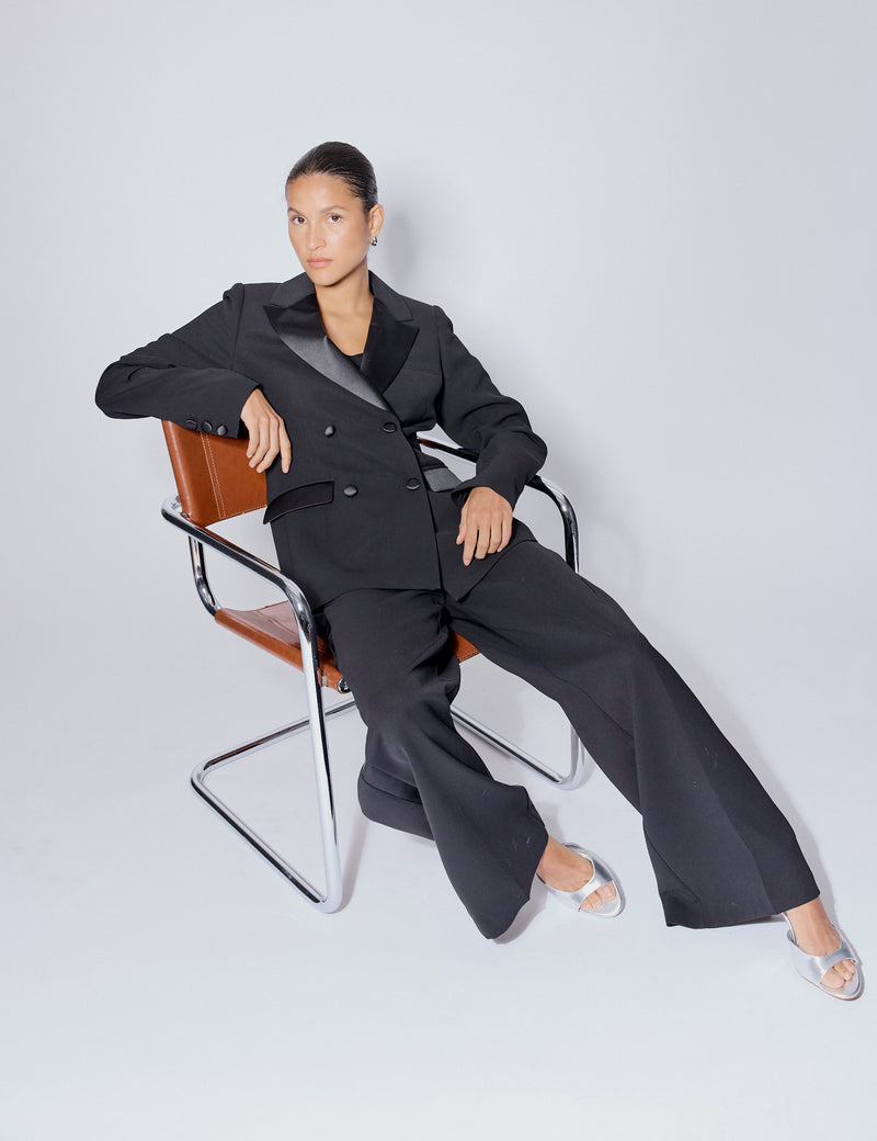 Black Tuxedo Blazer