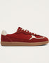 Alohas Rife Sheen Red Leather Sneakers