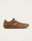 Alohas Suede Brown Leather Sneakers