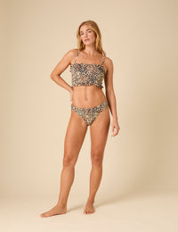 Leopard Print Bikini Bottoms