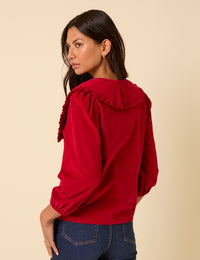 Red Cord Emmie Blouse