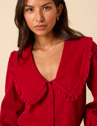 Red Cord Emmie Blouse