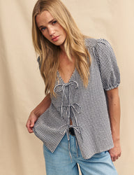 Gingham Blouses
