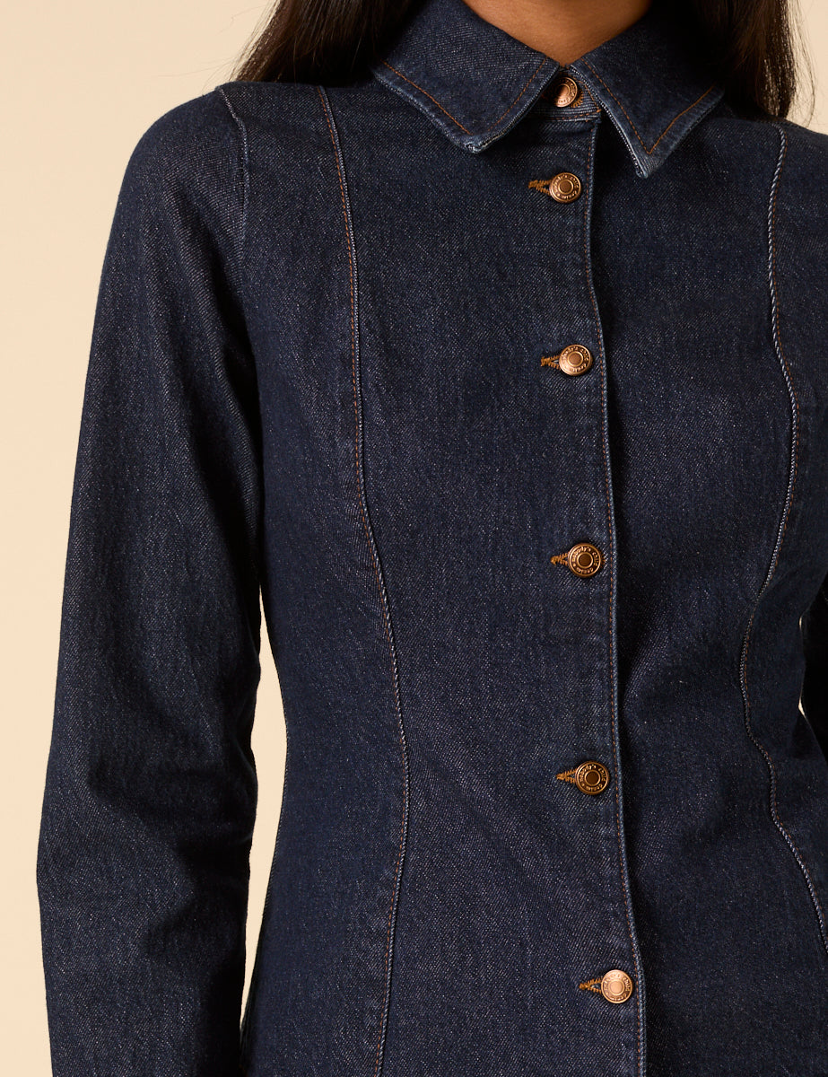 Denim Slim Fit Shirt