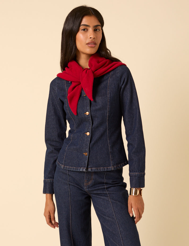 Denim Slim Fit Shirt