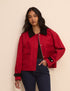Red Short Freddie Barn Jacket