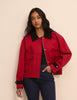 Red Short Freddie Barn Jacket