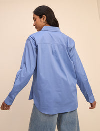 Cornflower Blue Hestia Relaxed Shirt