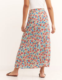 Multi Ditsy Floral Emilia Midi Skirt