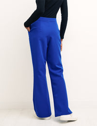 Blue Frankie Kick Flare Trouser