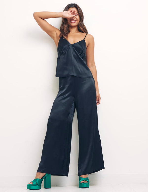 Black Plain Cora Trouser