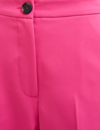 Pink Frankie Kick Flare Trousers