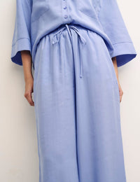 Lilac Wide Leg Trousers