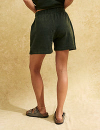 Khaki Towelling Shorts