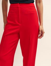 Fearne Cotton Red Tailored Straight Leg Trousers