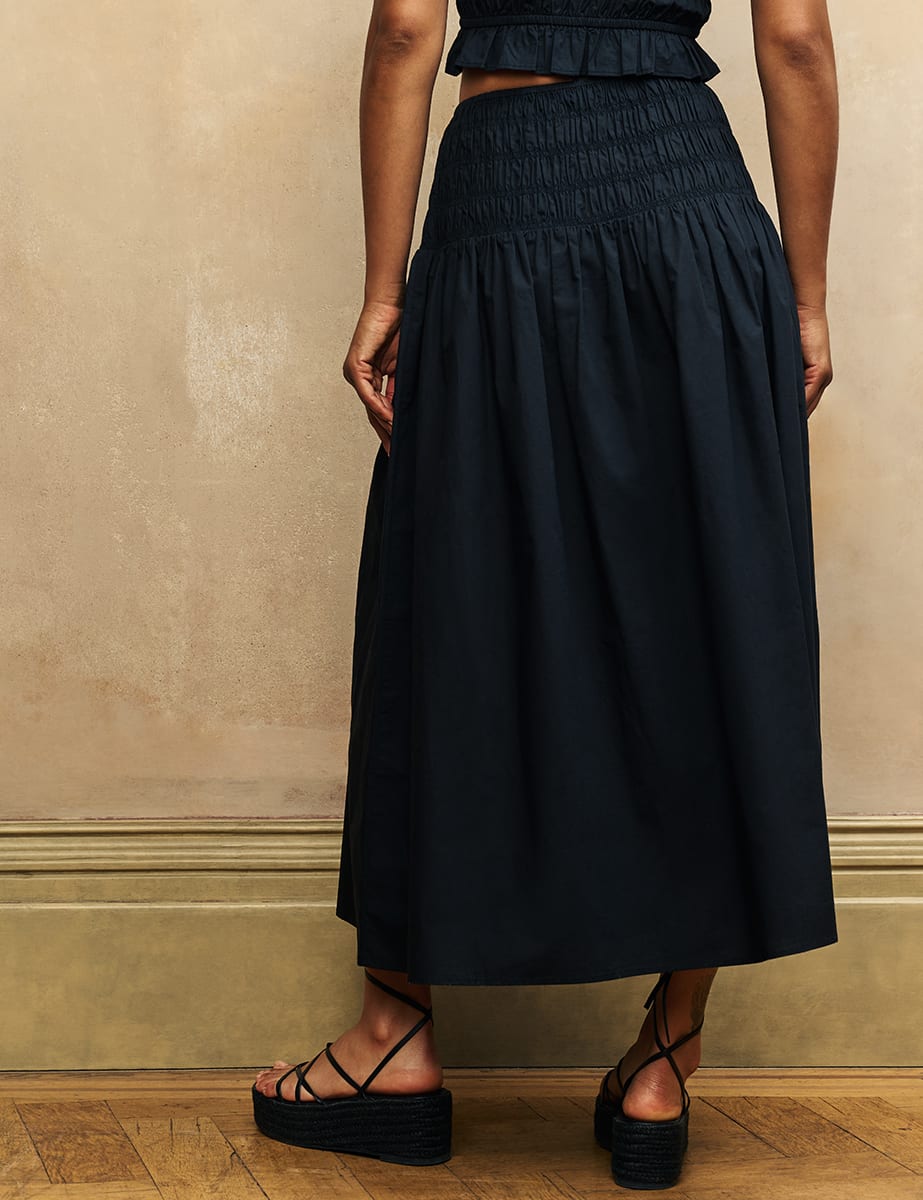 DKNY Tropical Halter Swimsuit - Black Coral Island Print, Medium Size With Shirred Waist