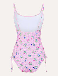 Purple Floral Lindsey Swimsuit