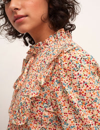 Multi Ditsy Floral Shellie Midi Dress