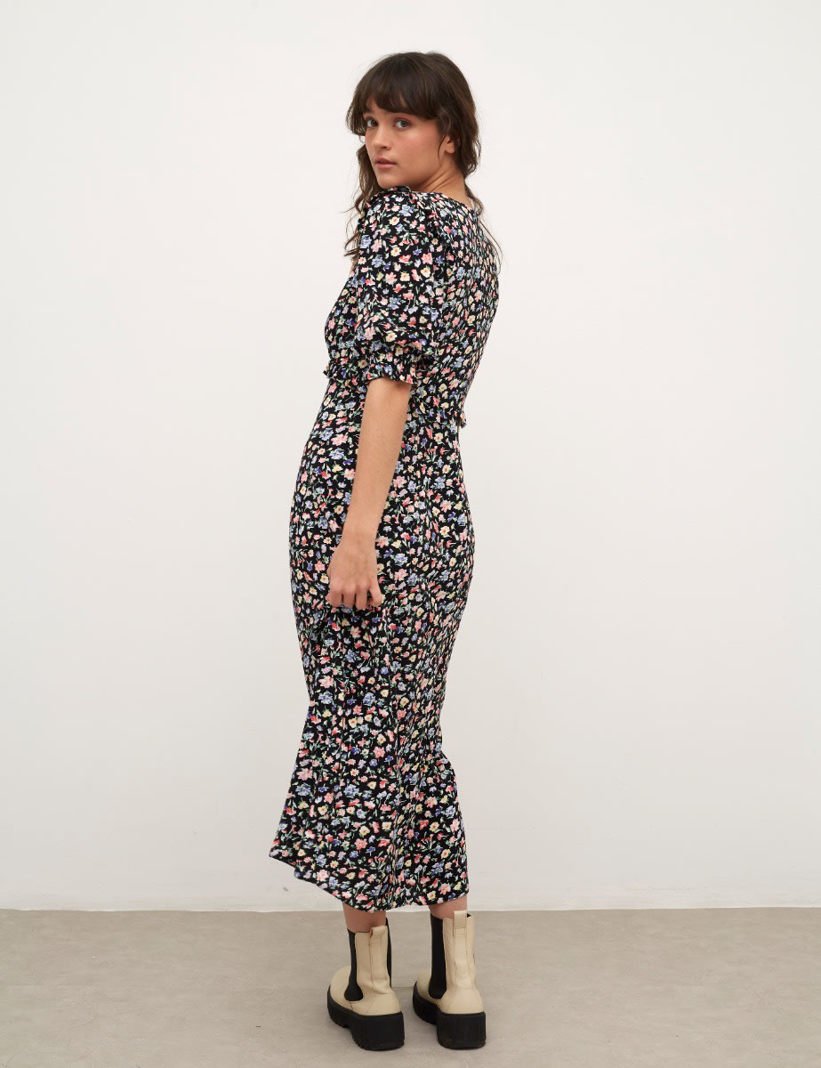 Emily Ditsy Felicia Midi Dress