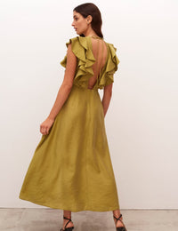 Green Coco Midi Dress