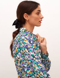 Multi Ditsy Floral Tatianna Midi Dress