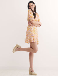 Davinia Ditsy Serena Mini Dress