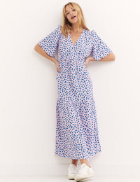 Lilac Clementine Midi Dress