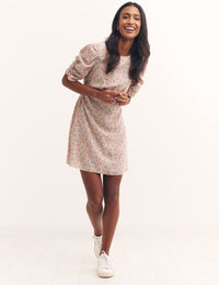 Multi Ditsy Floral Evie Mini Dress