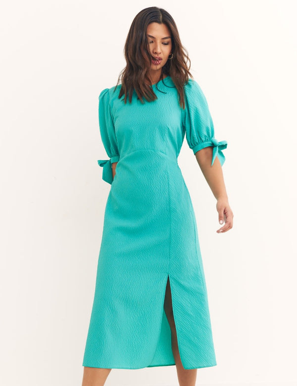 Green Esme Midi Dress