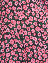 Pink Heather Mini Rose L/S Daisy Midi Dress