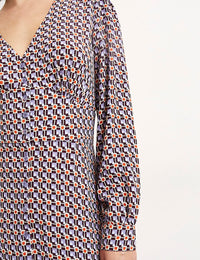 Multi Orla Geo Siri Midi Dress