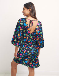 Multi Disco Spot Sierra Mini Dress