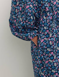 Multi Francesca Floral Nora Midi Dress