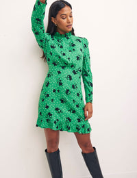 Multi Lilian Floral Vanessa Mini Dress