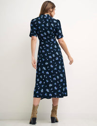 Camille Ditsy Daisy Midi Dress