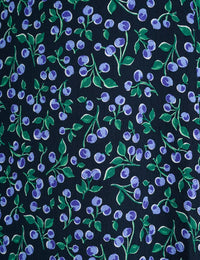 Black Floral Luna Dress