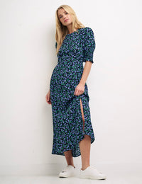 Black Floral Luna Dress