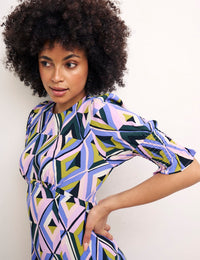 Sabrina Geo Luna Midi Dress