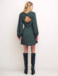 Vintage Floral Katie Mini Dress